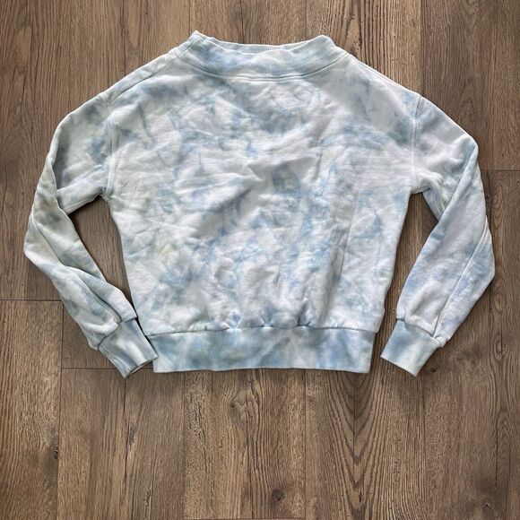 Anthropologie Pilcro Women's Elayna Tie-Dye Sweatshirt Pullover Mock Neck XS - Picture 2 of 8